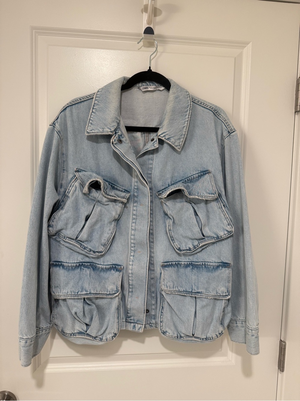 Zara Light Blue Denim Jacket